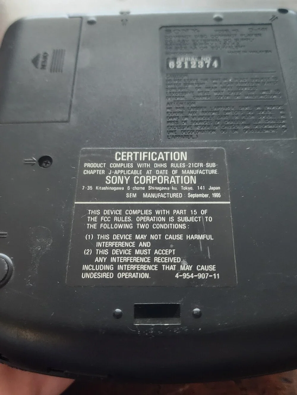 Sony this discman